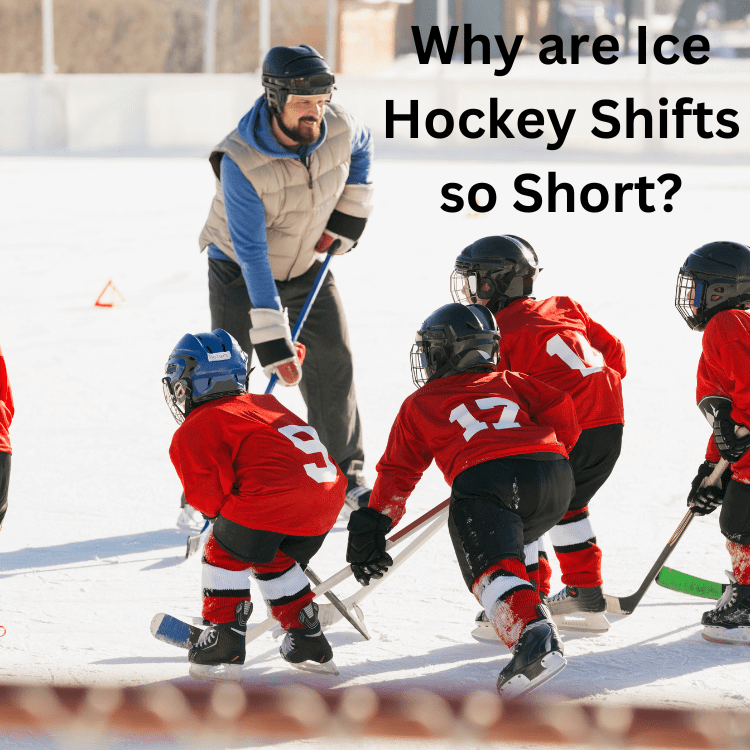 Youth Ice Hockey team with coach on ice