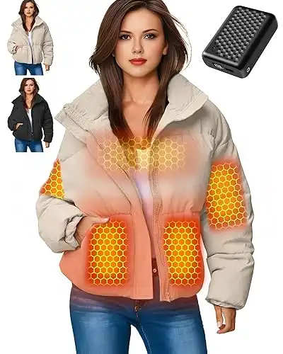 Graphene Women Heated Jacket - Large Capacity